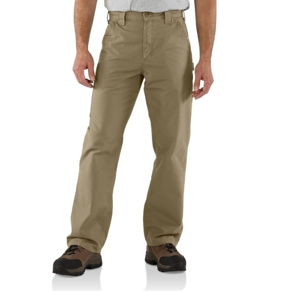 Carhartt Other - Carhartt Canvas Work Dungaree Men's Size 46x30 Dark Khaki B151